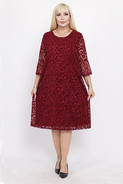 Modayız Büyük Beden Günlük Elbise