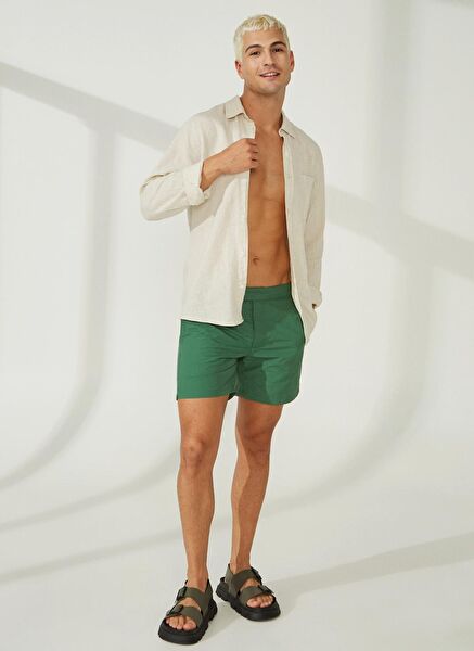 Mr. Mood Erkek Şort, Bermuda, Kapri