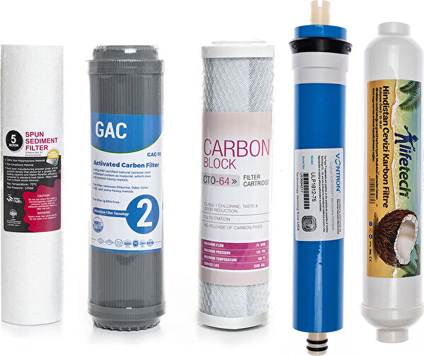 Sulook Su Arıtma Cihazı Yedek Parça, Aksesuar