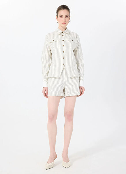 Sorbe Kadın Şort, Bermuda, Kapri