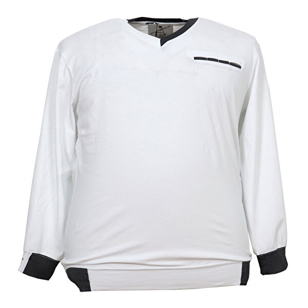 MarufShop Erkek Büyük Beden Sweatshirt