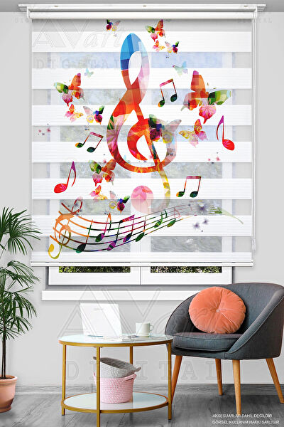 Avart Digital Zebra Perde