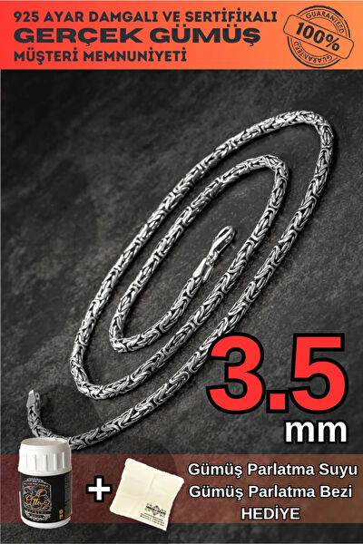 OSMANLI GÜMÜŞ Kolye, Zincir, Künye