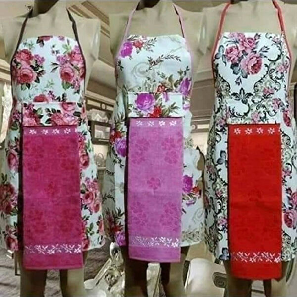 Nivemes Home Mutfak Önlük, Eldiven Seti