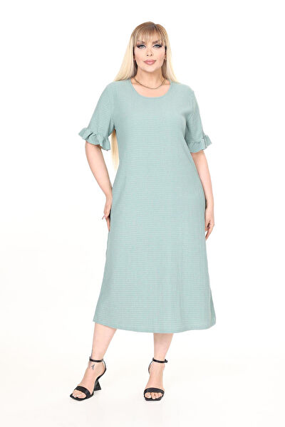 Modayız Büyük Beden Günlük Elbise