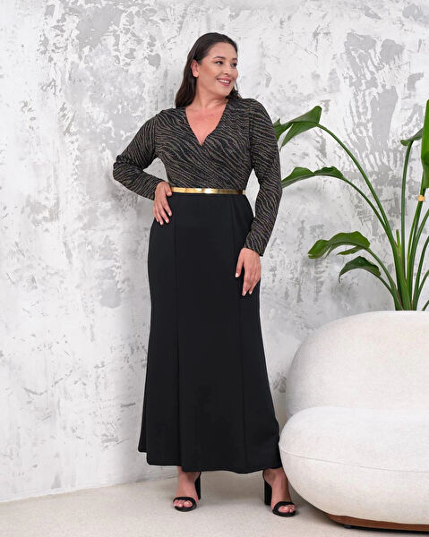 ModaSehle Büyük Beden Abiye Elbise