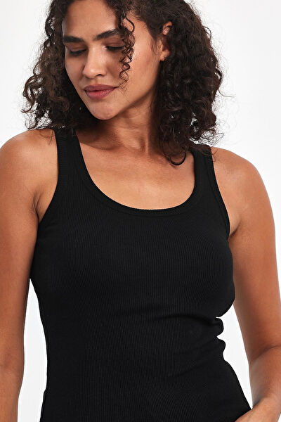 METALIC Kadın Atlet, Body, Fanila