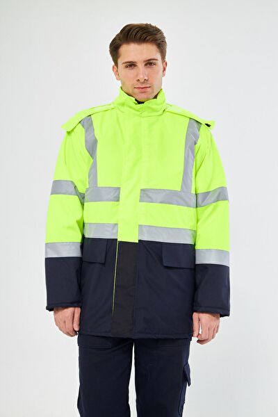 Orange Safety Koruyucu İş Yağmurluğu, Yeleği