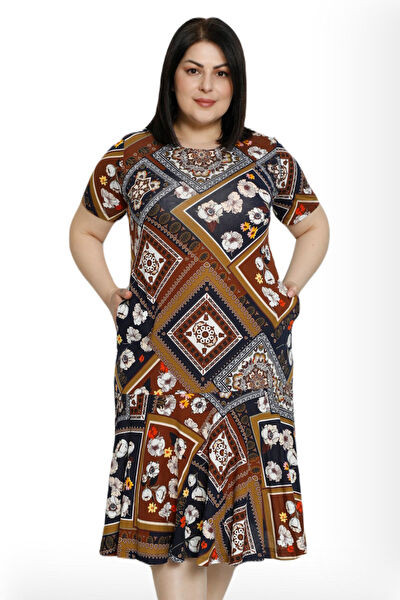 Intensive Büyük Beden Günlük Elbise