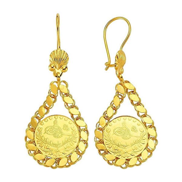 Bilezikhane Altın Küpe