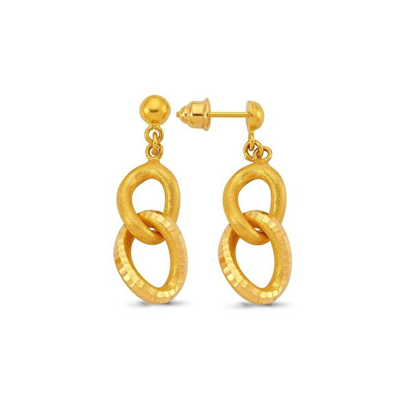 Bilezikhane Altın Küpe