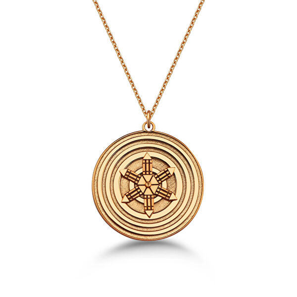 Mavili Gümüş Kolye