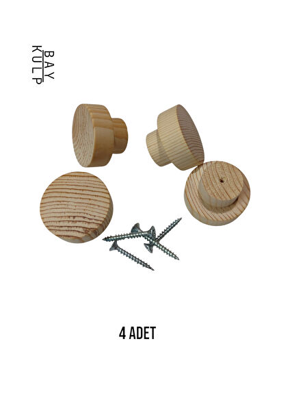 Ahşap Alem Mobilya Kulpları