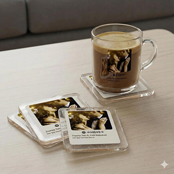 Hediyelink Bardak Altlığı