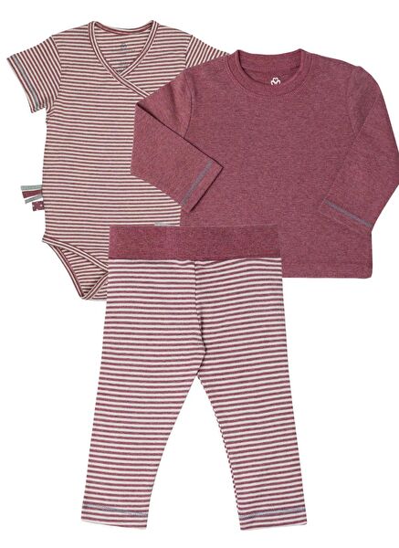 Organicera Bebek Alt, Üst Takım