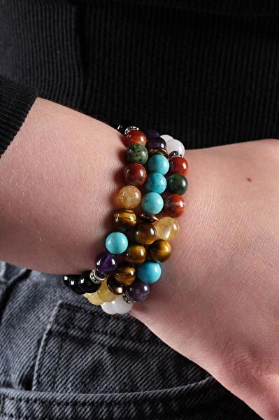 Ssilhoutte Doğaltaş Erkek Bileklik