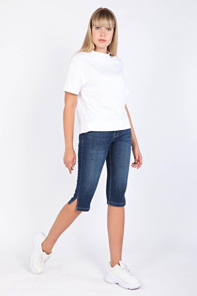 Banny Jeans Kadın Şort, Bermuda, Kapri