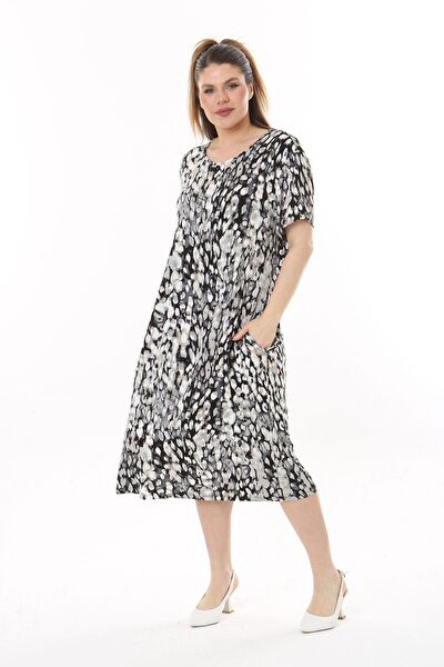 Modayız Büyük Beden Günlük Elbise