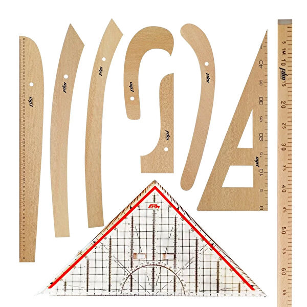 FDM Cetvel, Çizim Gereçleri