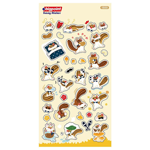 Bigpoint Etiket, Sticker