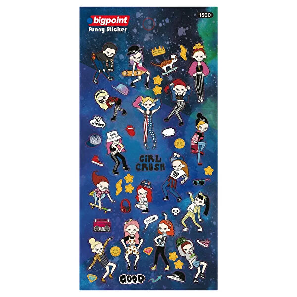 Bigpoint Etiket, Sticker