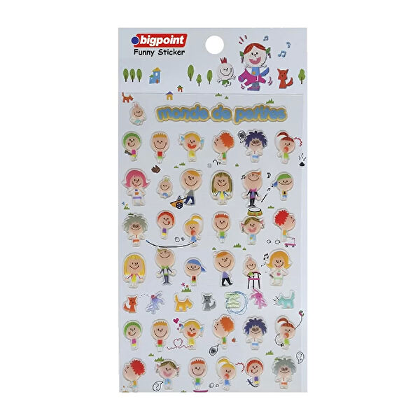 Bigpoint Etiket, Sticker