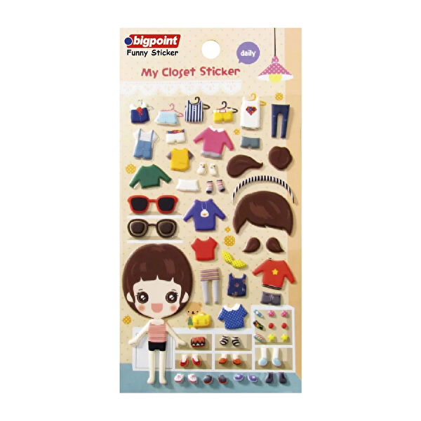 Bigpoint Etiket, Sticker