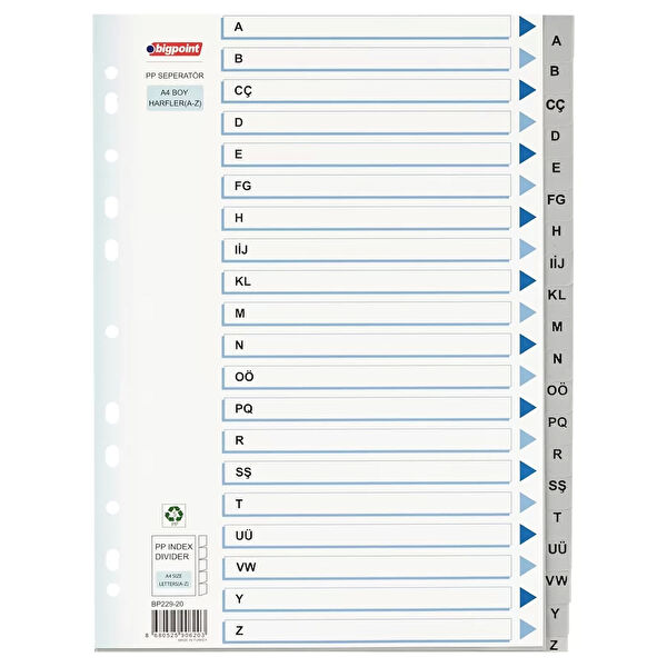 Bigpoint Ayraç ve Seperatör