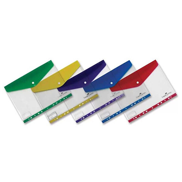 Faber-Castell Çıtçıtlı Dosya