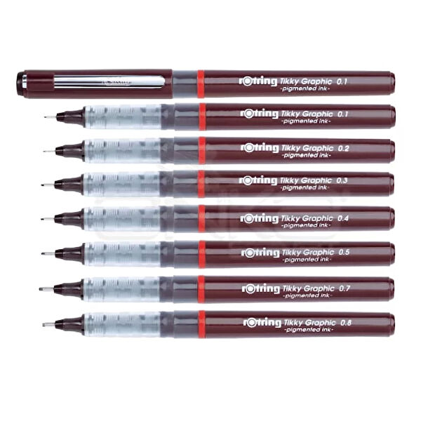 Rotring Teknik Çizim Kalemleri