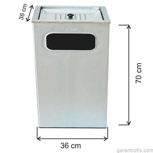 Garanti Metal Ofis Çöp Kovası