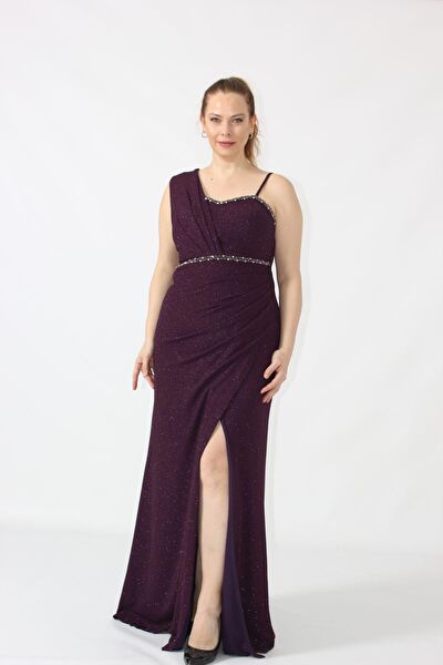 Moda berray Büyük Beden Abiye Elbise