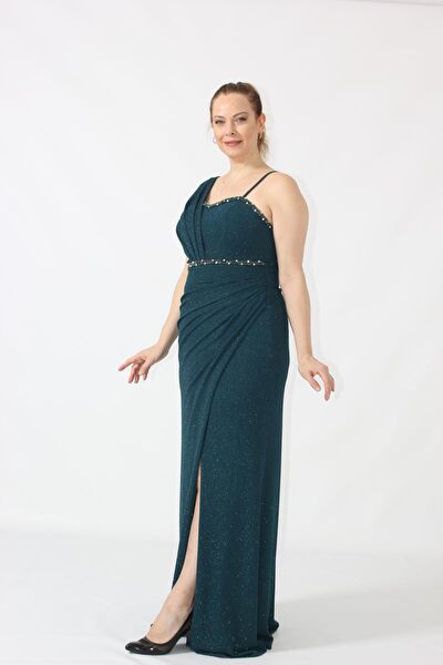 Moda berray Büyük Beden Abiye Elbise