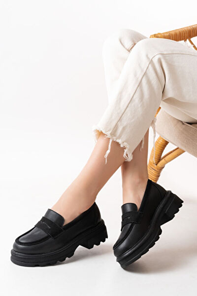 Aska Shoes Kadın Loafer Ayakkabı