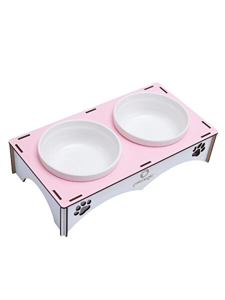 Pet Materyal Kedi Mama ve Su Kapları