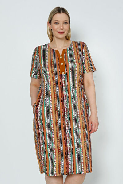 Intensive Büyük Beden Günlük Elbise