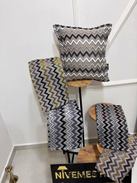 Nivemes Home Dekoratif Yastık, Kırlent, Kılıf