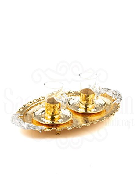 Saray Ottoman Çay Bardağı, Tabağı, Takımı