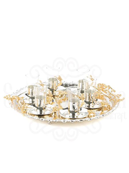 Saray Ottoman Çay Bardağı, Tabağı, Takımı