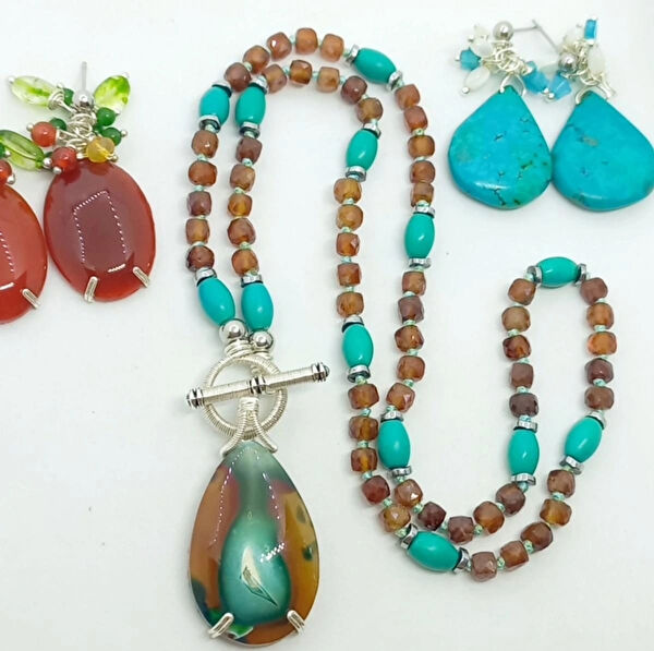 Sibelce-Sibel Uçak Kolye