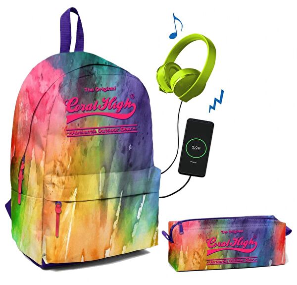 Coral High Okul Çantası