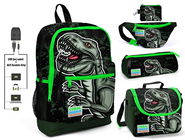 Coral High Okul Çantası