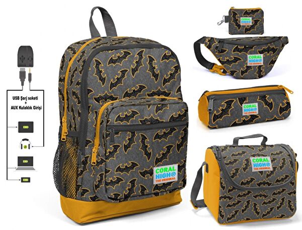 Coral High Okul Çantası