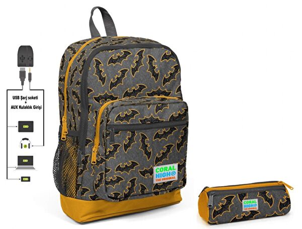 Coral High Okul Çantası