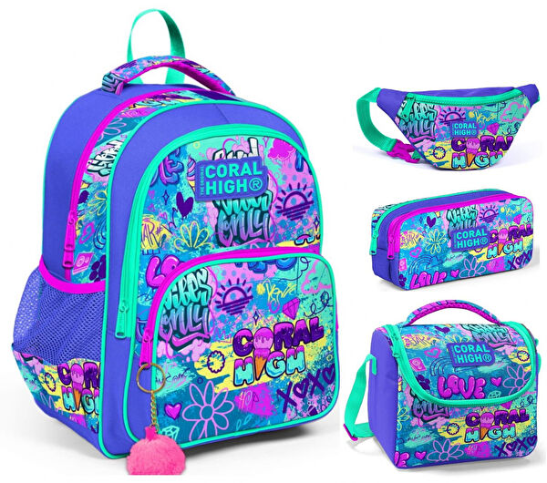 Coral High Kız Çocuk Sırt Çantası