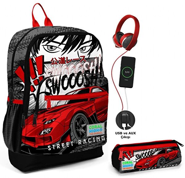 Coral High Okul Çantası