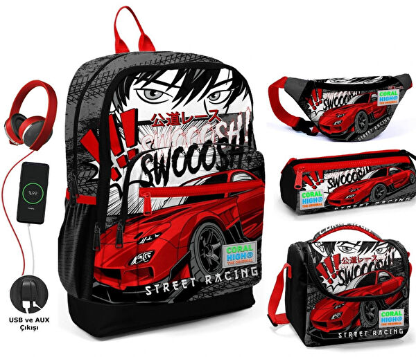 Coral High Erkek Çocuk Bel Çantası