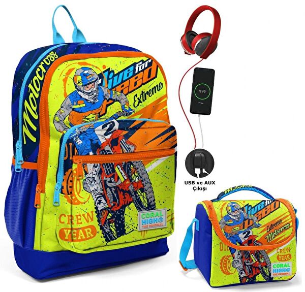 Coral High Okul Çantası