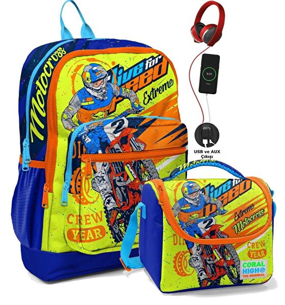 Coral High Okul Çantası