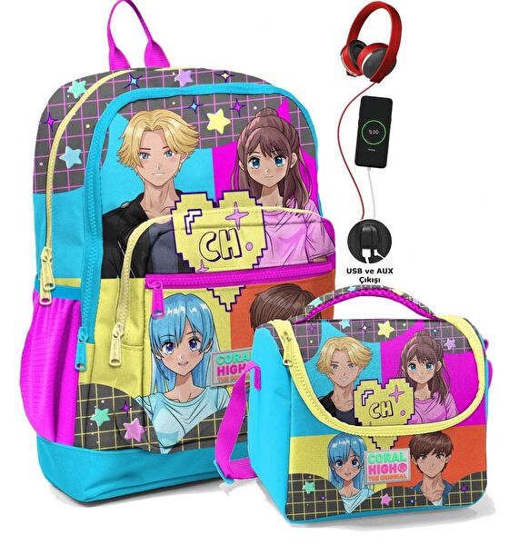 Coral High Okul Çantası